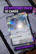 $.99 Pokemon Mystery Pack (10 Cards)