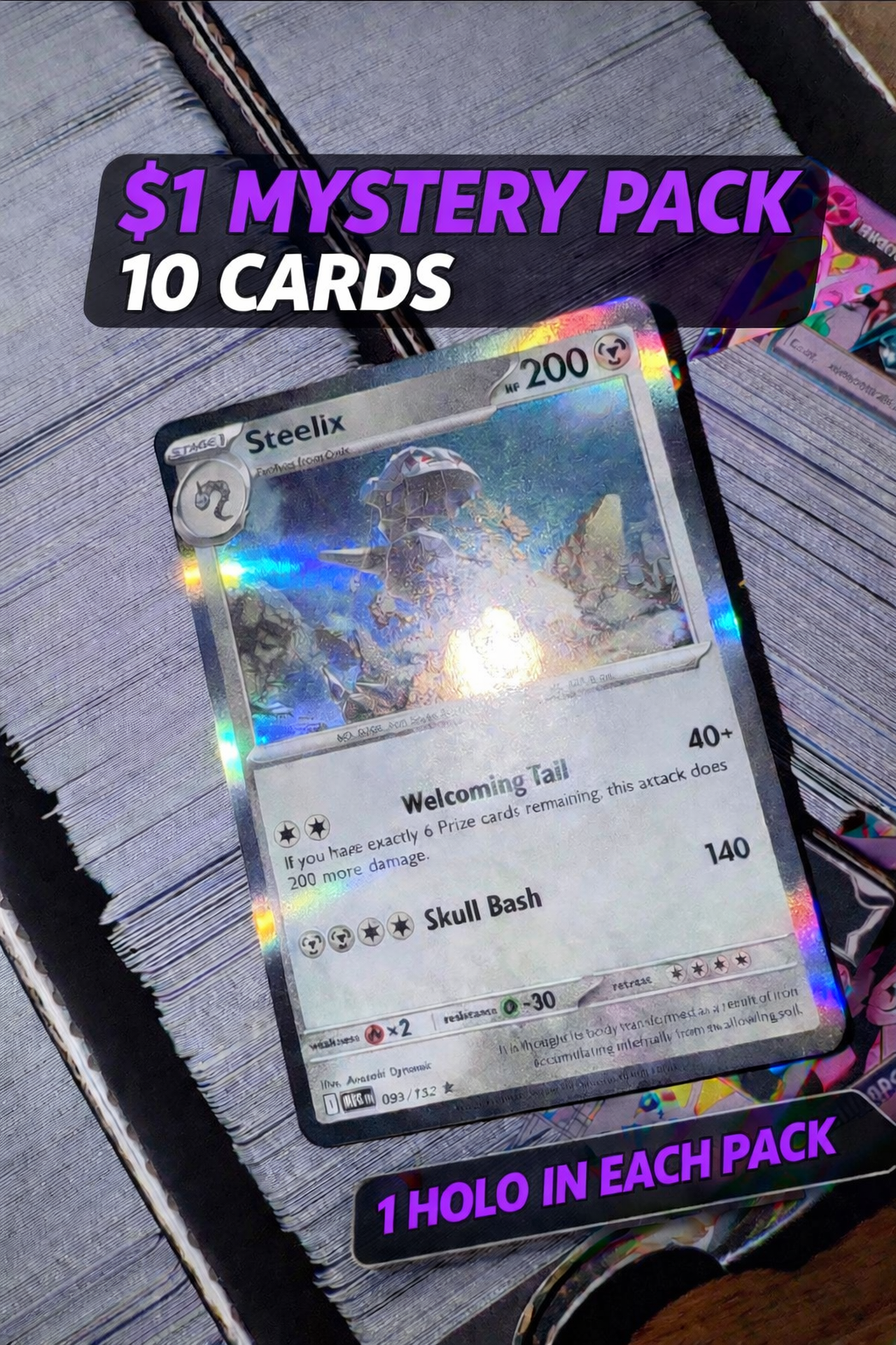 $.99 Pokemon Mystery Pack (10 Cards)
